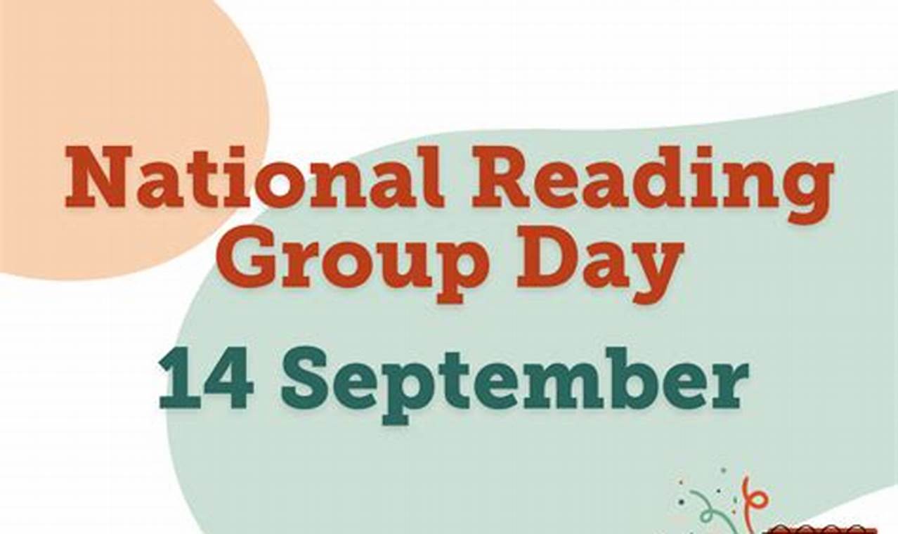 National Reading Group Day 2024