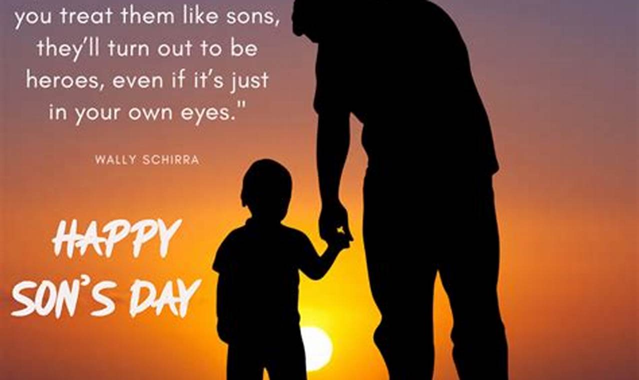National Sons Day 2024 Wishes