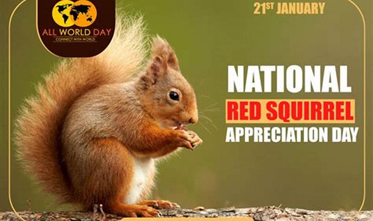 National Squirrel Appreciation Day 2024
