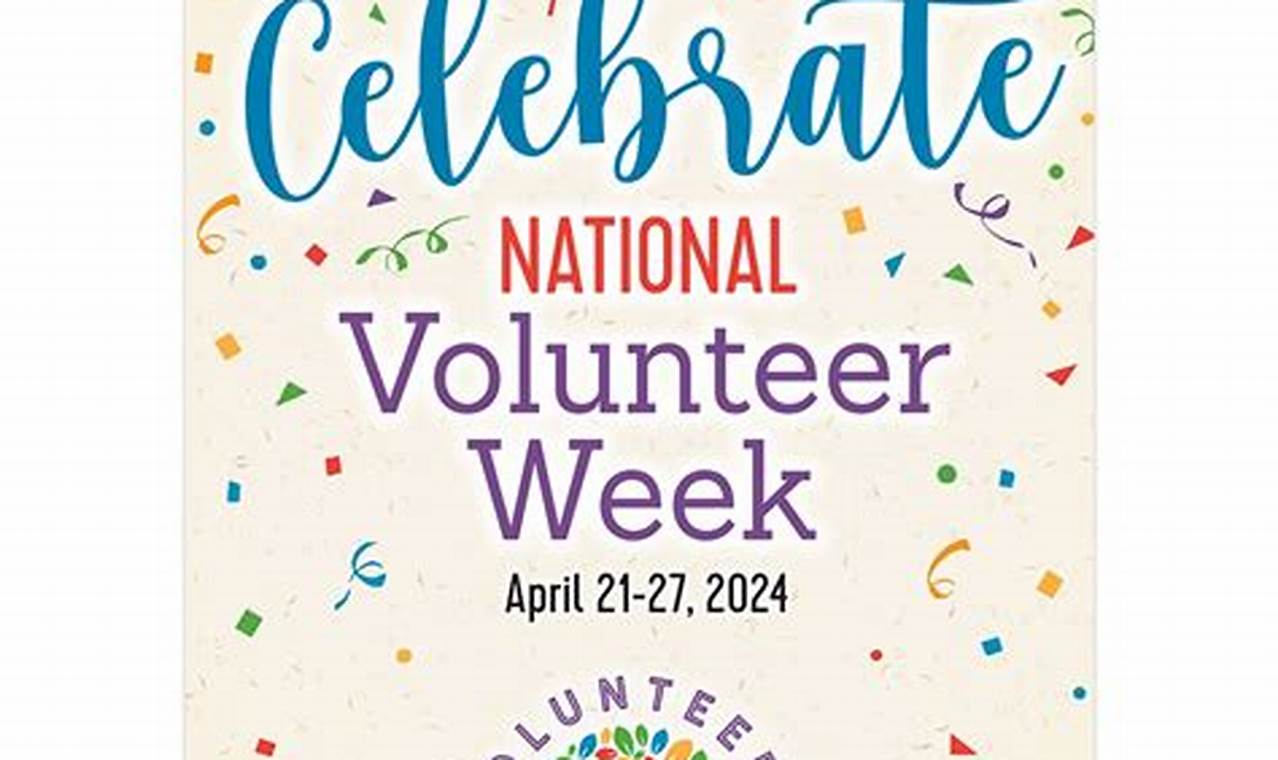 National Volunteers Day 2024