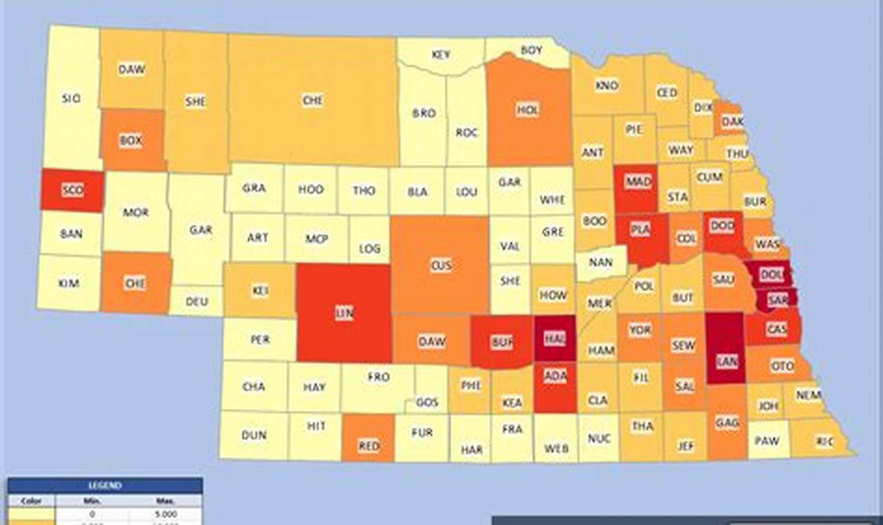 Nebraska Cities By Population 2024
