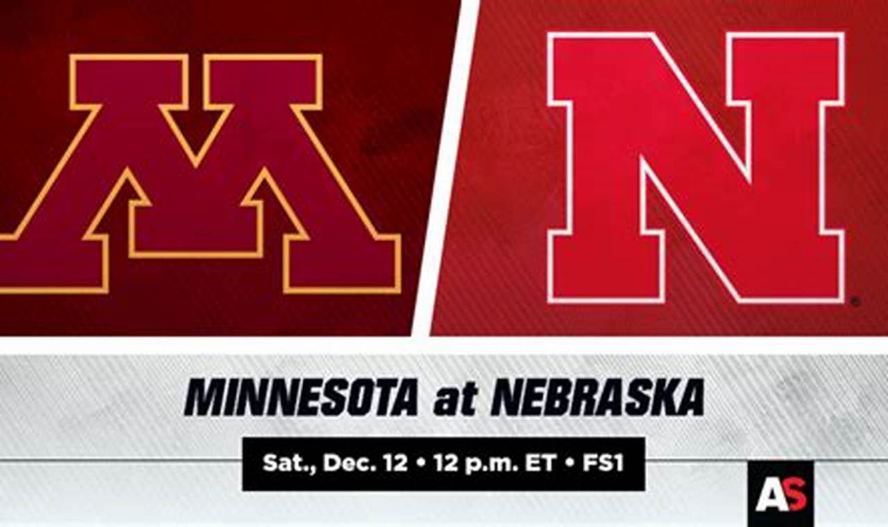 Nebraska Vs Minnesota 2024 Tickets