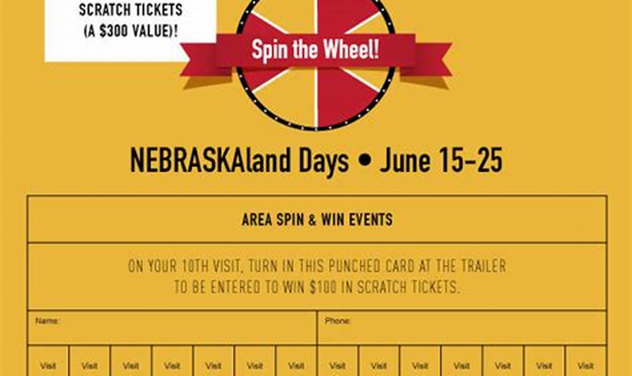 Nebraskaland Days 2024 Schedule