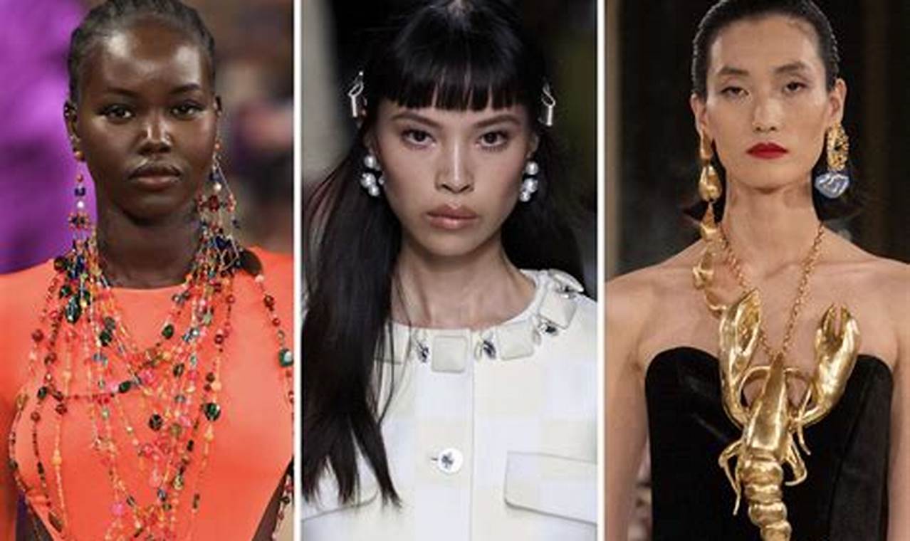 Necklaces Trends For Spring 2024