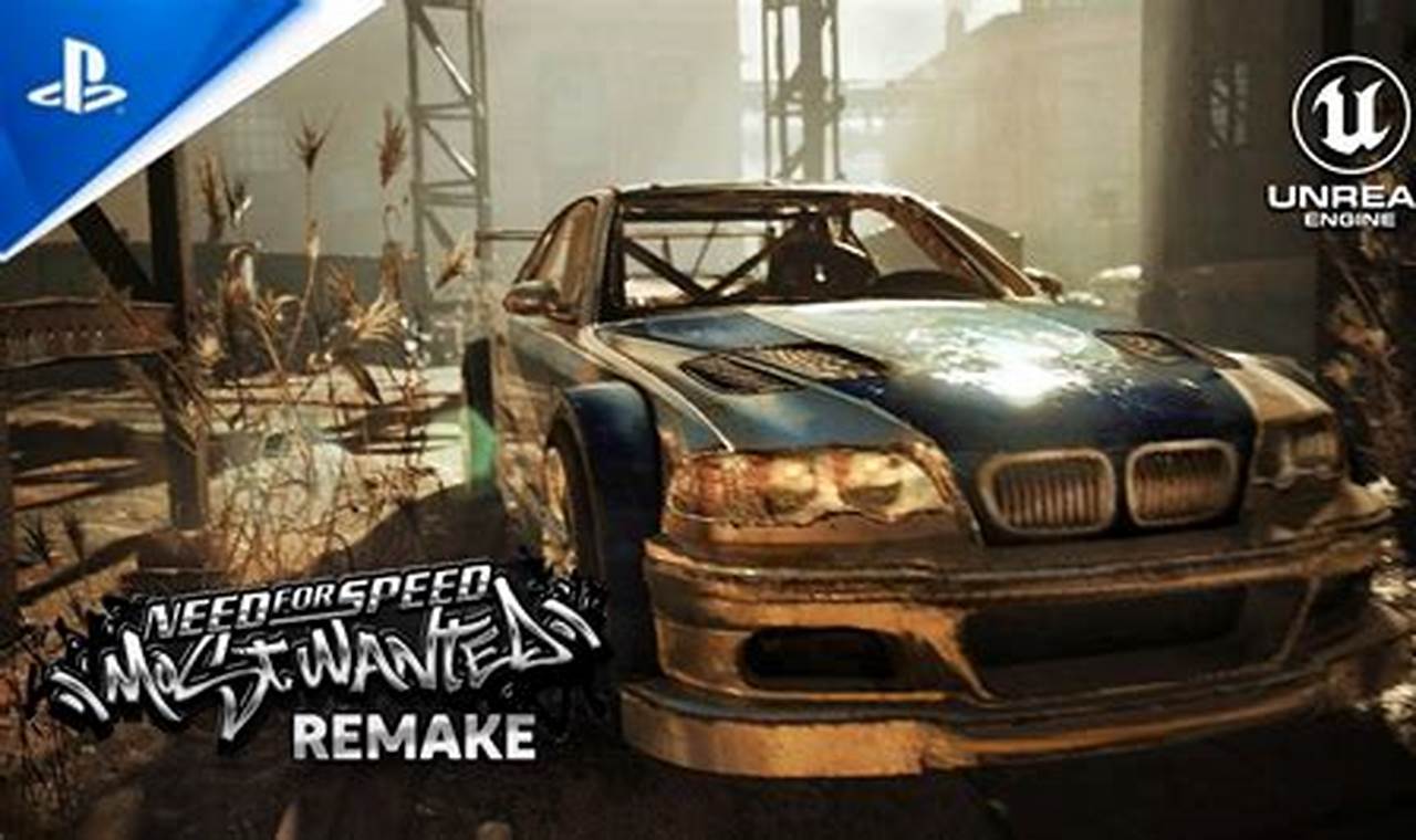 Need For Speed Most Wanted Remake 2024