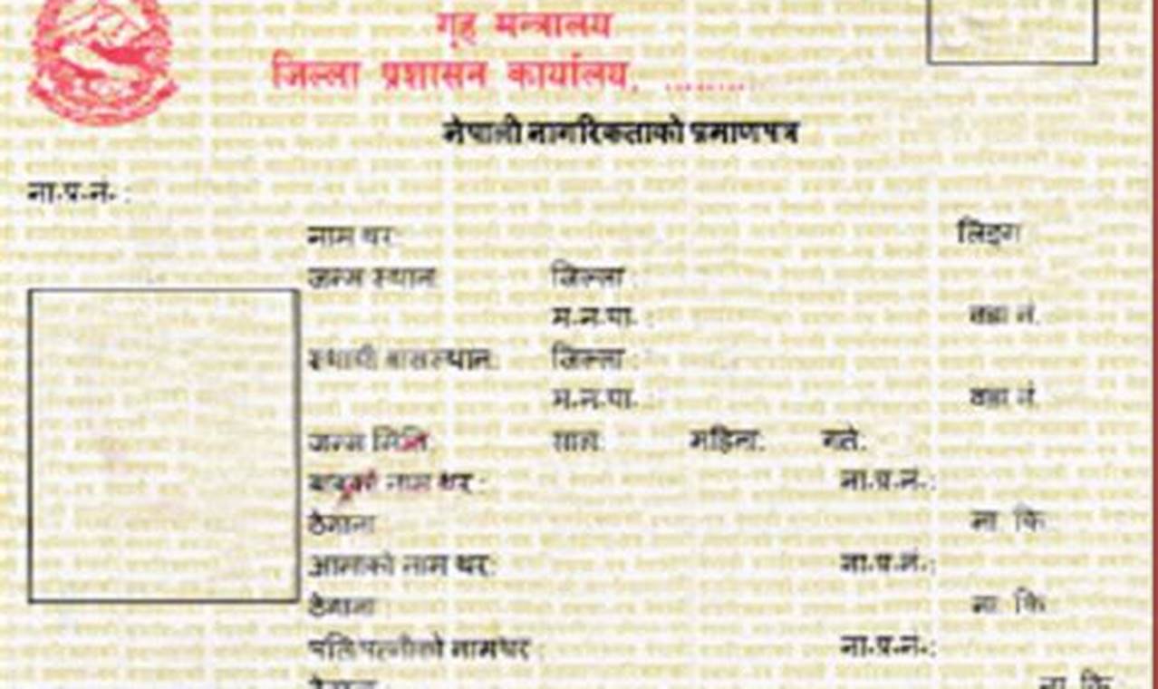 Nepal Dual Citizenship Bill 2024