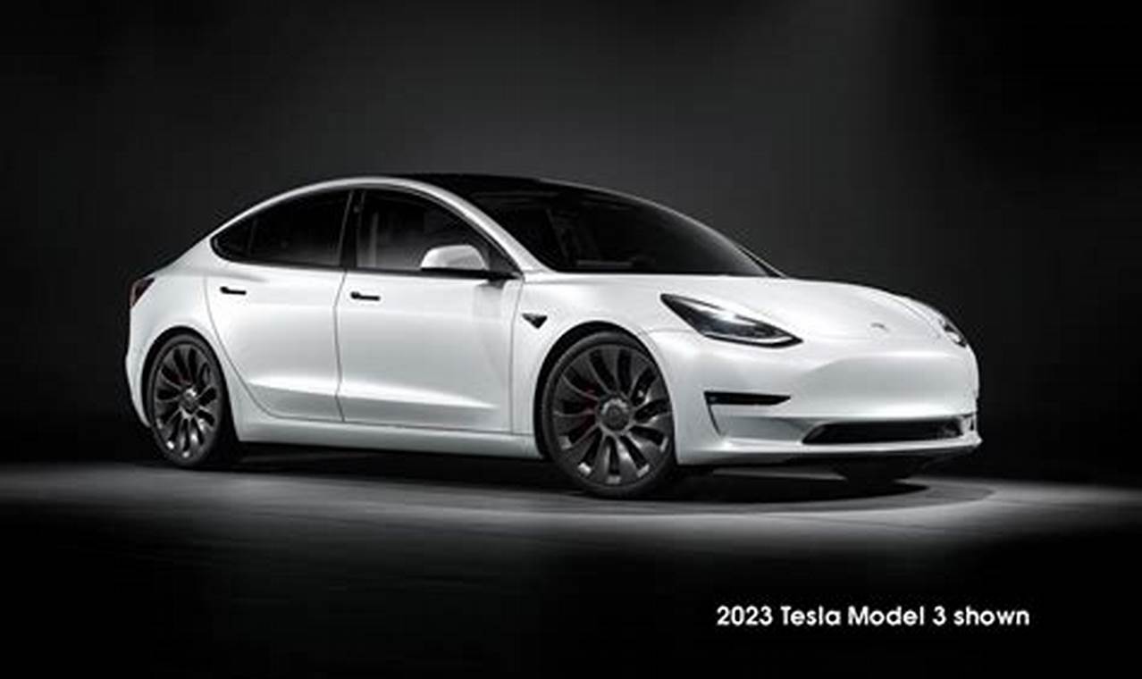 New 2024 Tesla Model 3