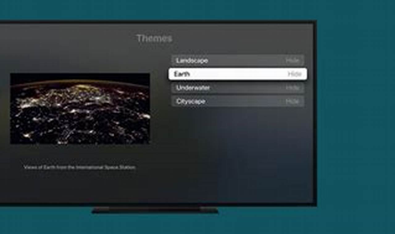 New Apple Tv Screensaver 2024