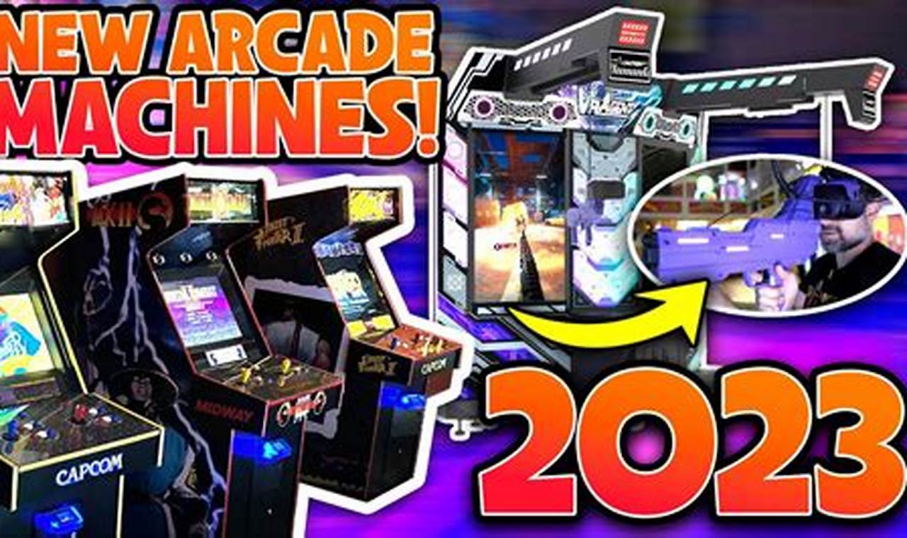 New Arcade Machines 2025