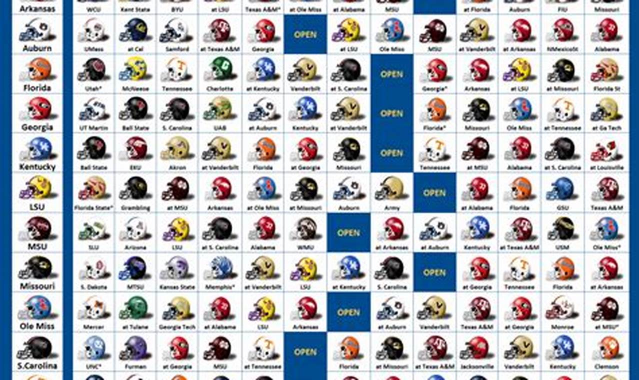 New Football Helmets 2024 Calendar