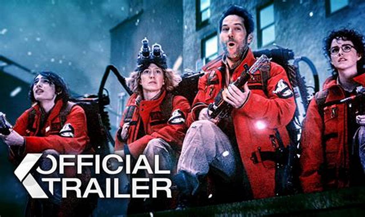 New Ghostbusters Movie Trailer 2024