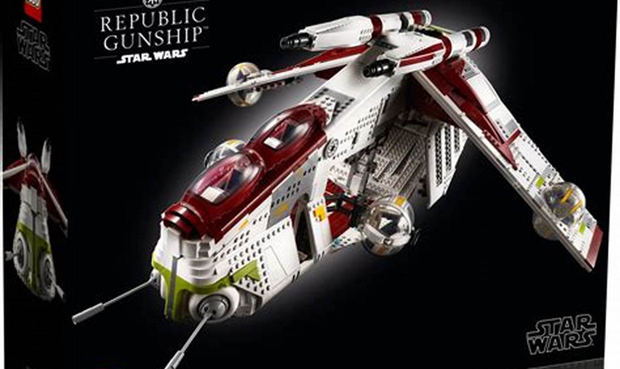 New Lego Gunship 2024