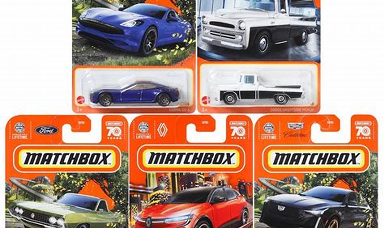 New Matchbox Cars 2024