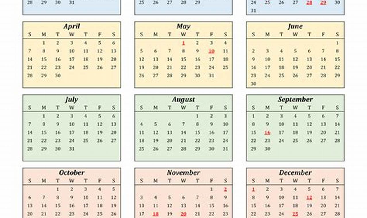 New Mexico 2024 Calendar
