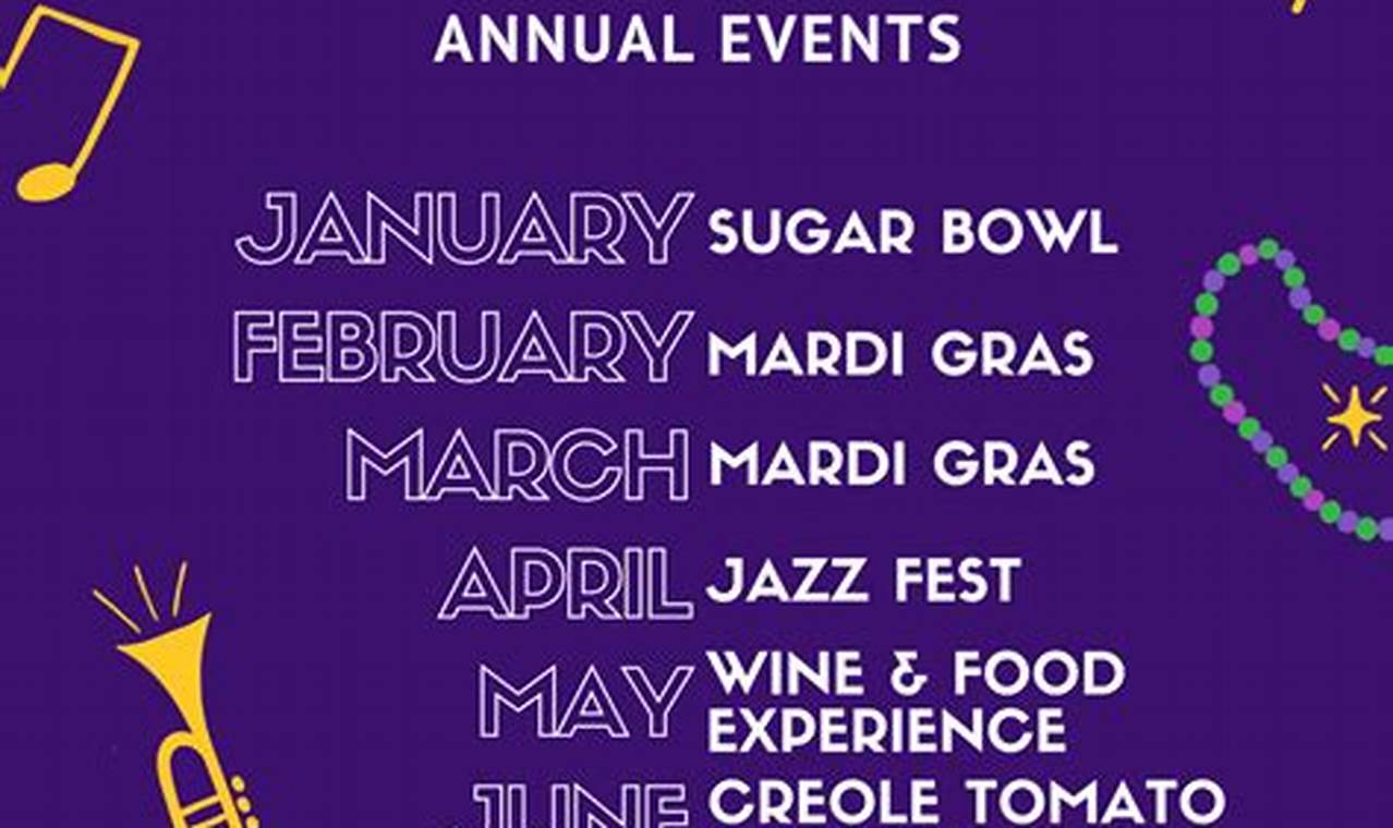 New Orleans Events Calendar 2024