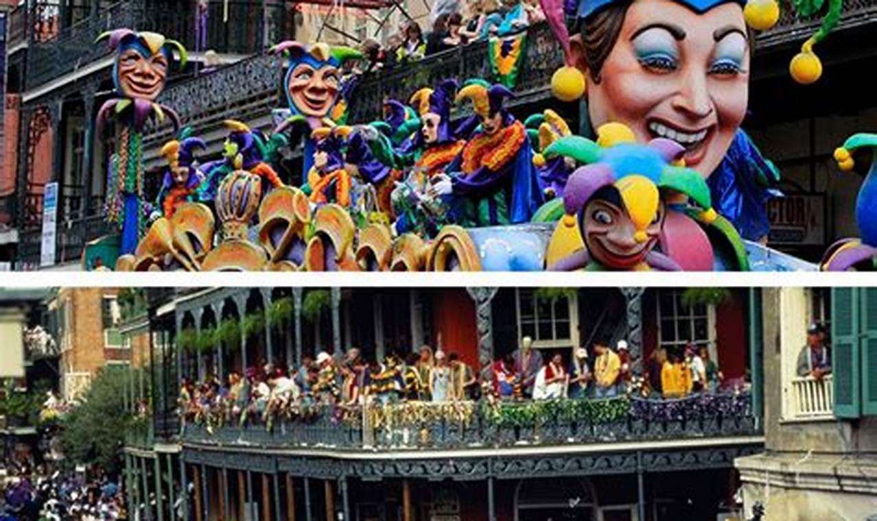 New Orleans Louisiana Mardi Gras 2024
