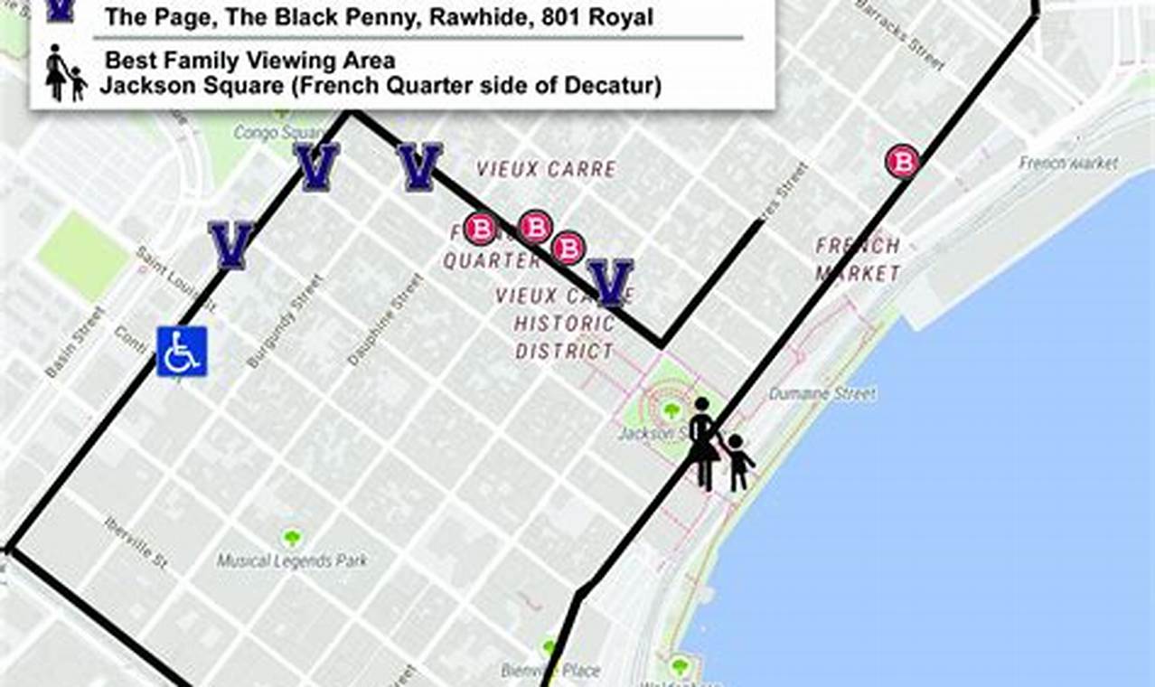 New Orleans Pride Parade 2024 Route