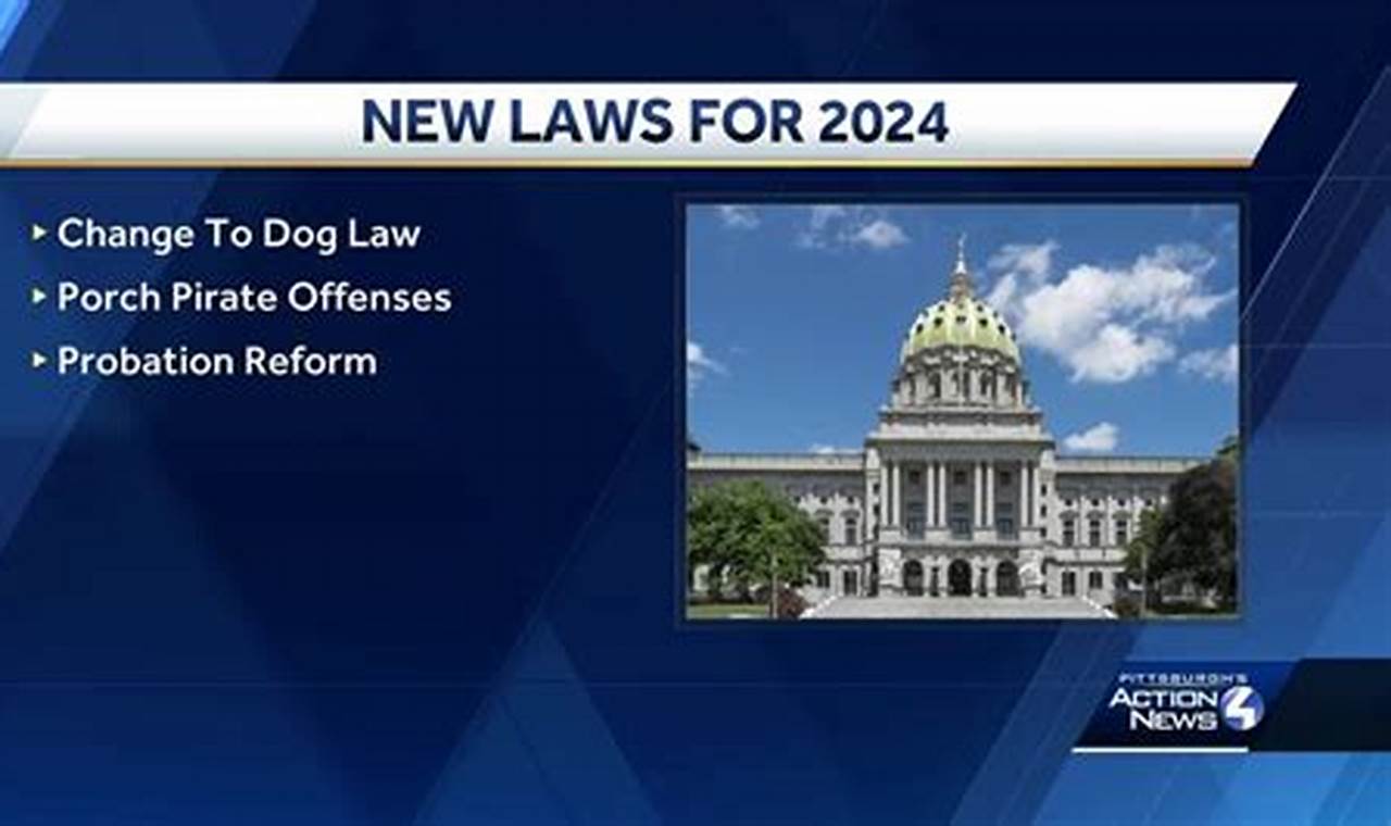 New Pa Laws 2024