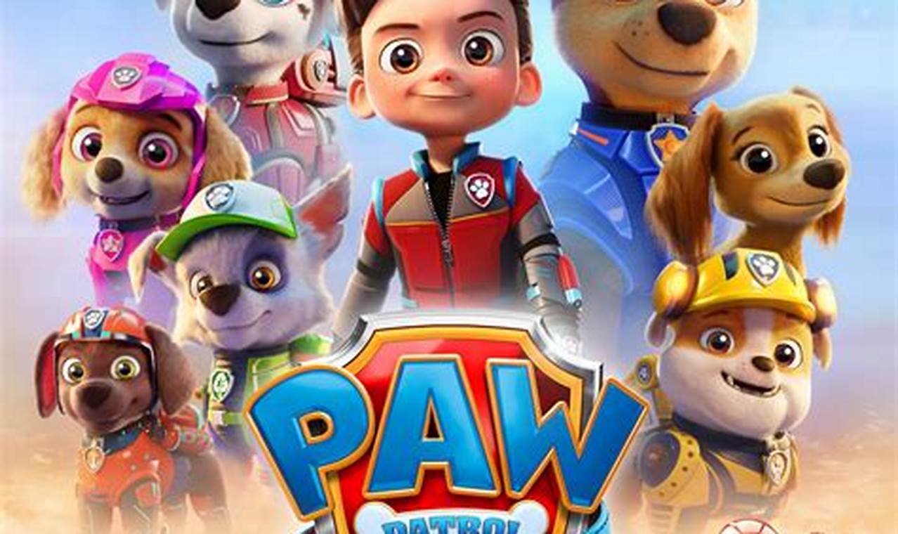 New Paw Patrol Movie 2024
