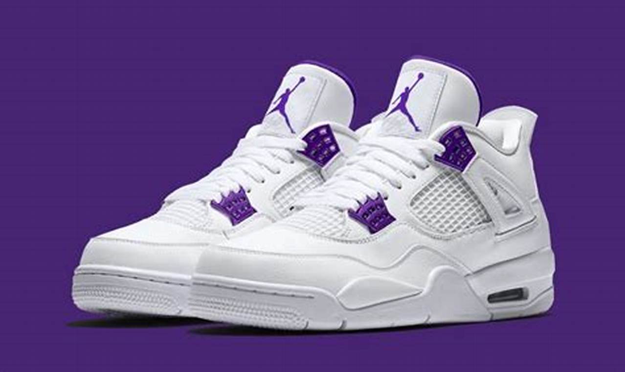 New Purple Jordans 2024