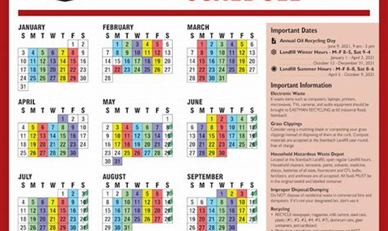 New Rochelle Trash Schedule 2024