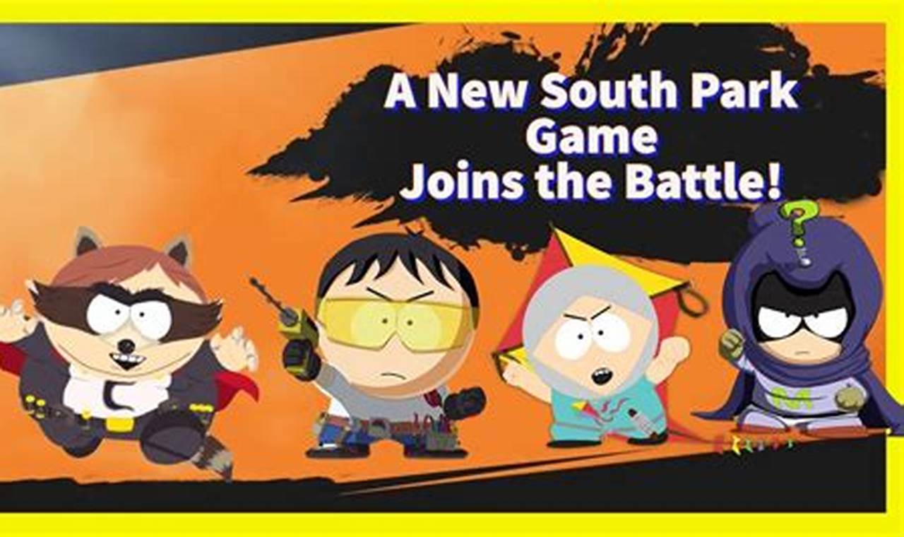 New South Park Game 2024