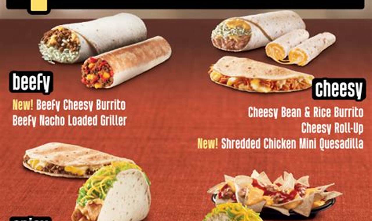 New Taco Bell Menu Items 2024