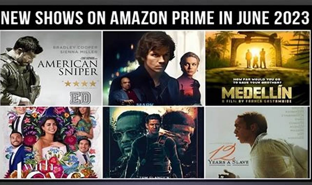 New To Amazon Prime June 2024