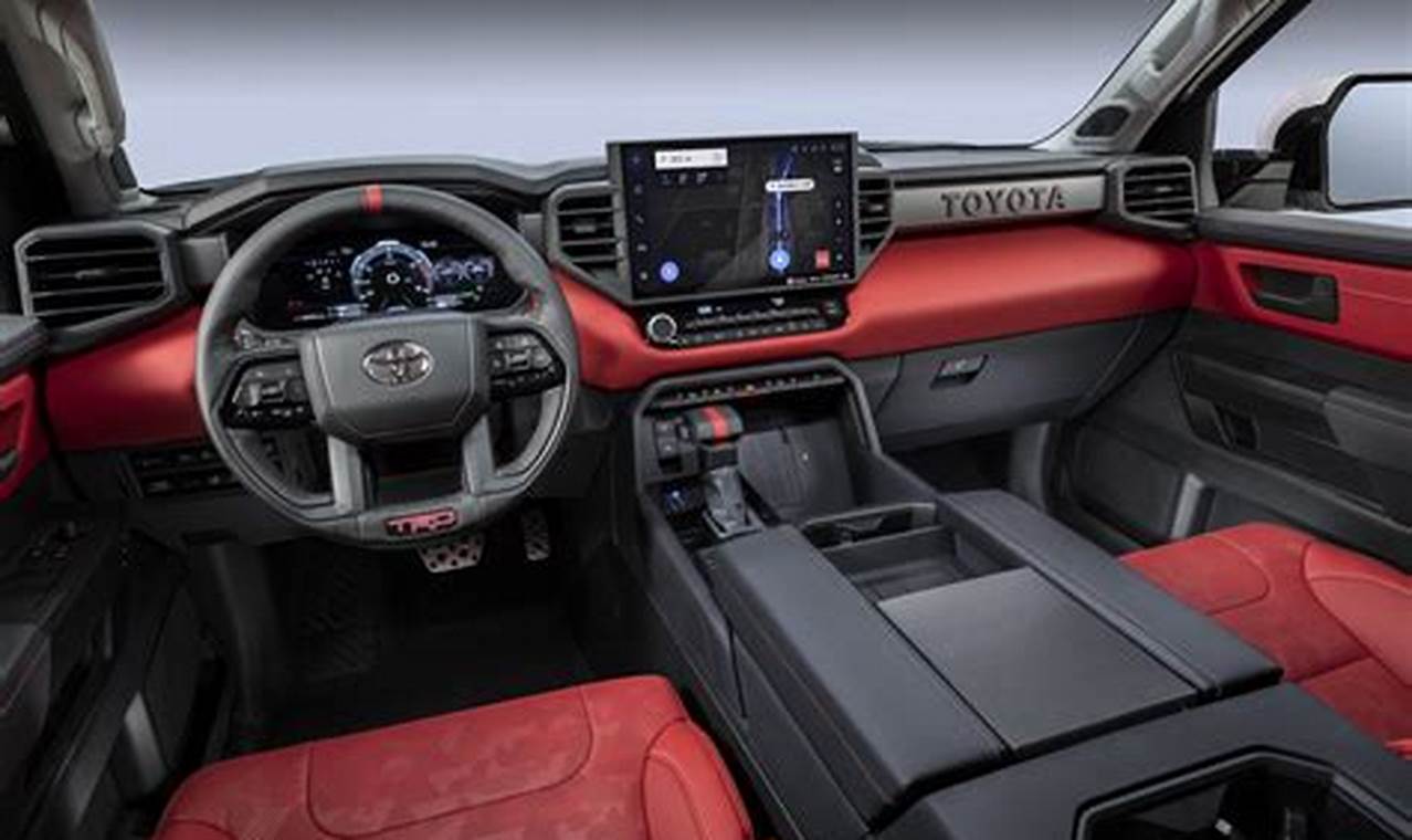 New Toyota 4runner 2024 Interior