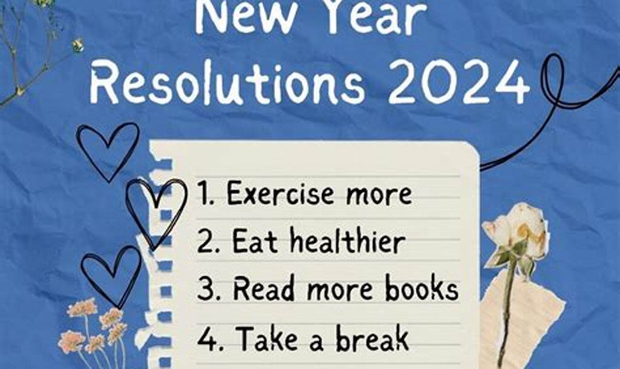 New Year'S Resolution 2024