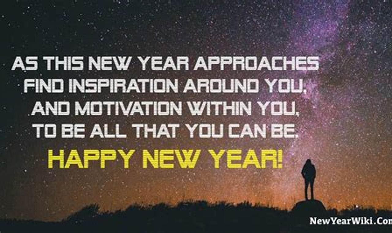 New Year 2024 Motivational Quotes
