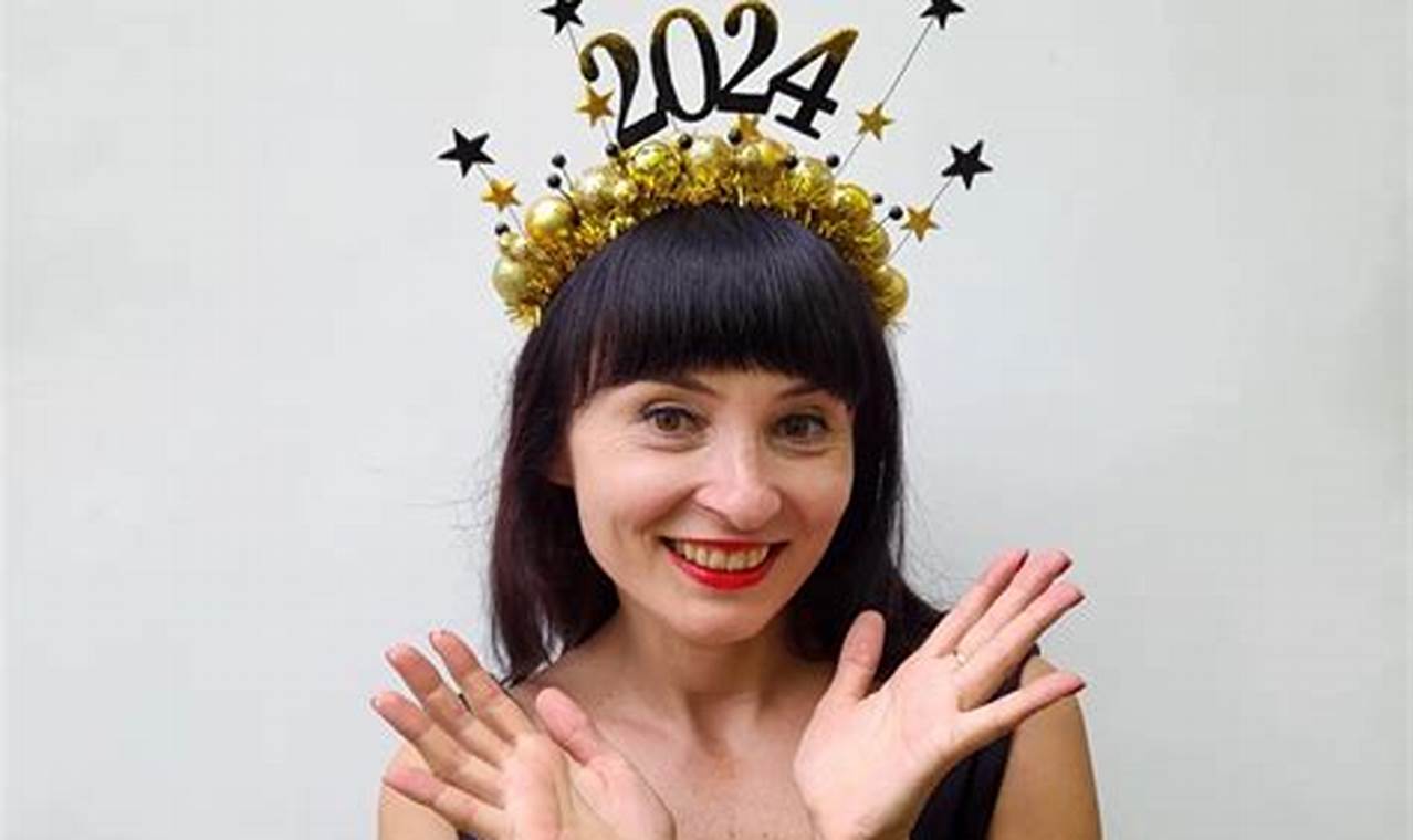 New Year Headband 2024