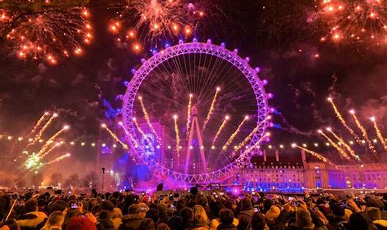 New Years Countdown 2024 London