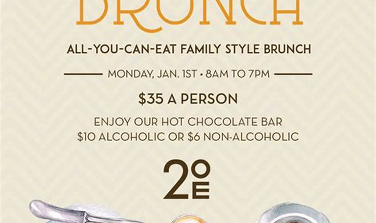 New Years Day Brunch 2024 Nyc