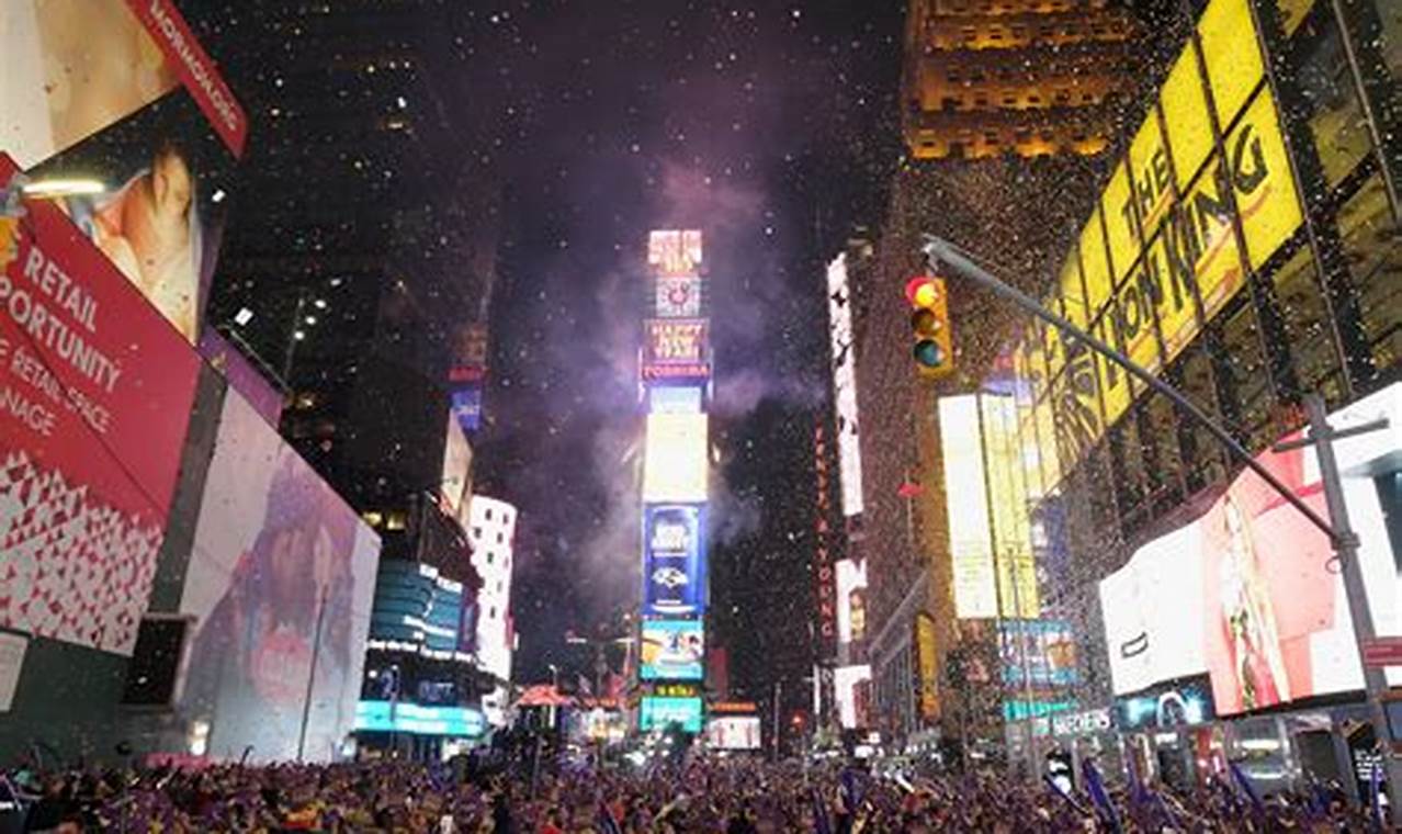 New Years Eve Show 2024 New York City