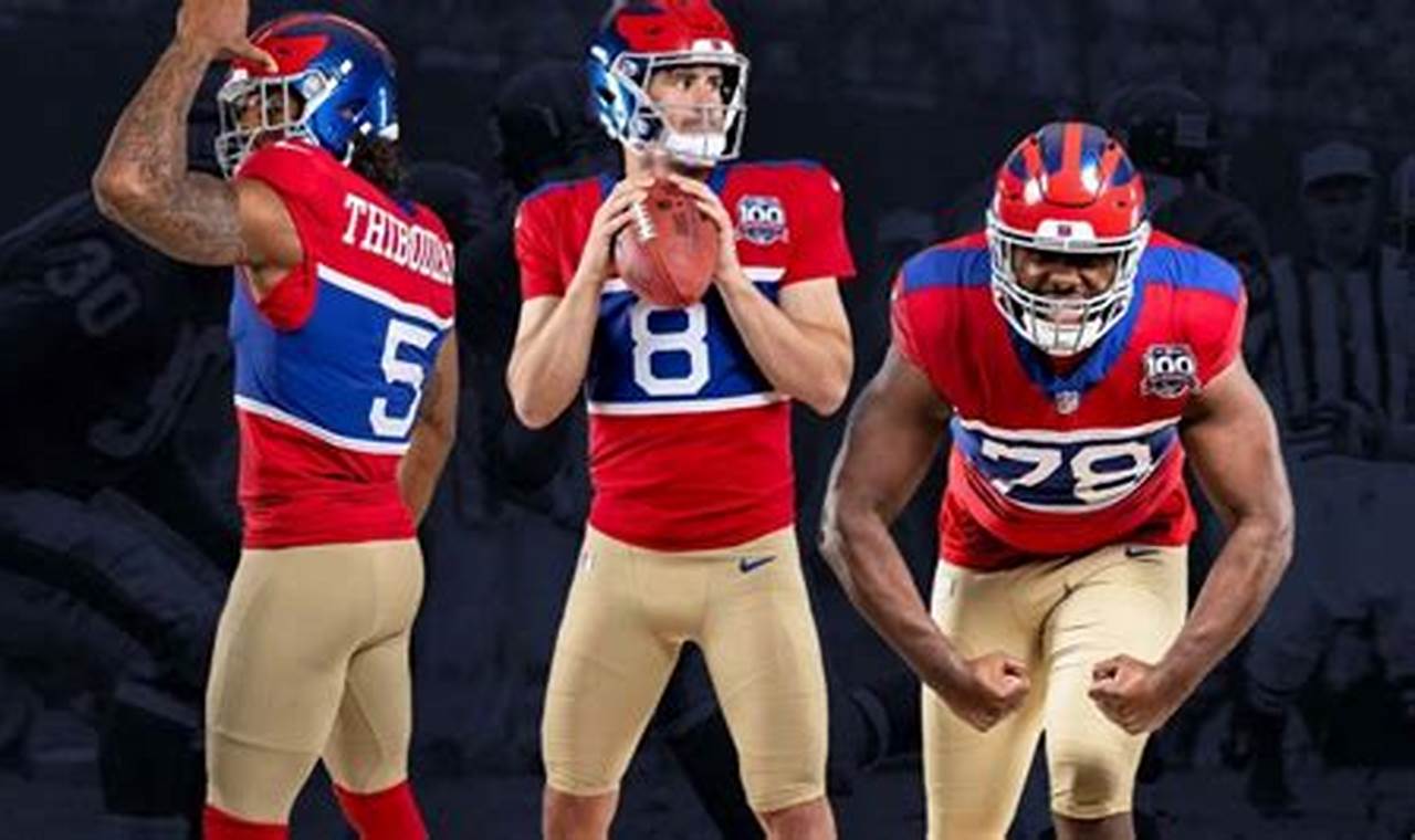 New York Giants 2024 Uniforms