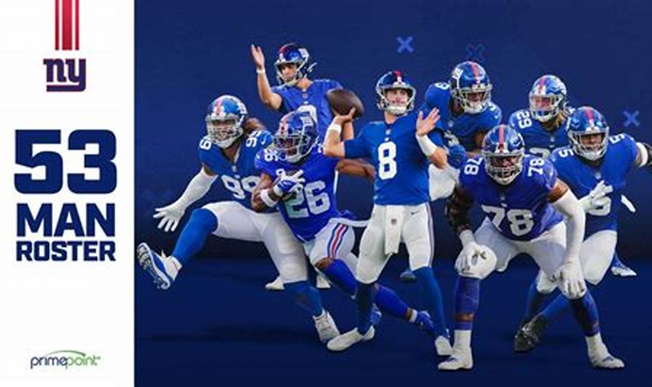 New York Giants Roster 2024 With Pictures