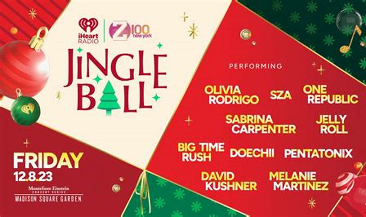 New York Jingle Ball 2024 Lineup