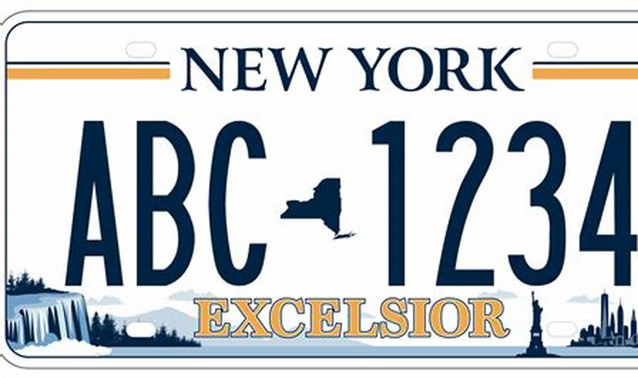 New York License Plate 2024 Availability