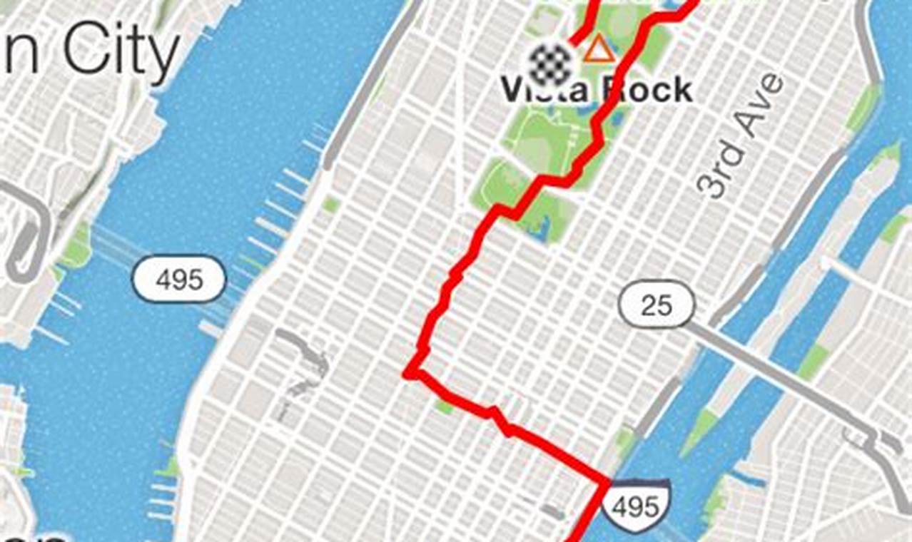 New York Marathon 2024 Route Google Maps