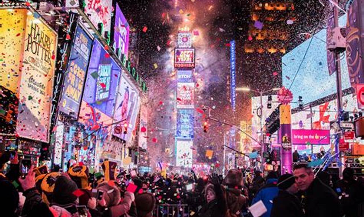 New York New Year'S Eve Ball Drop 2024