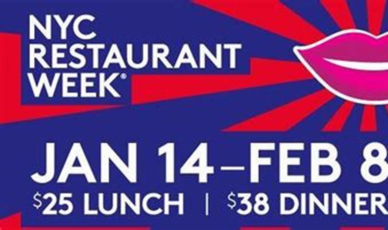 New York Restaurant Week 2024 List