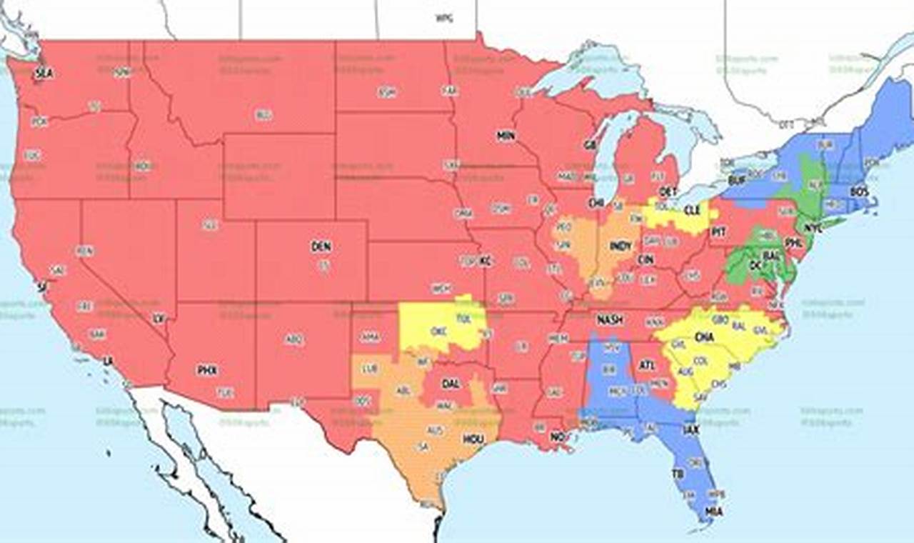 Nfl Tv Coverage Map 2024 Week 1