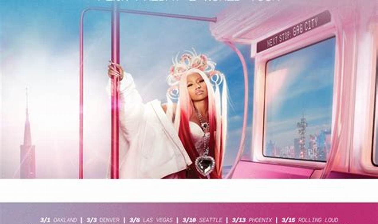 Nicki Minaj Pink Friday 2 Tour Dates