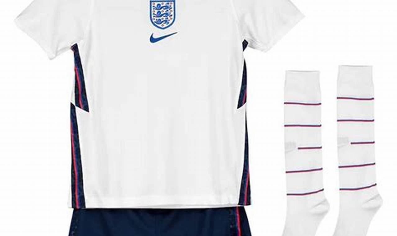 Nike England Football Kit Kids