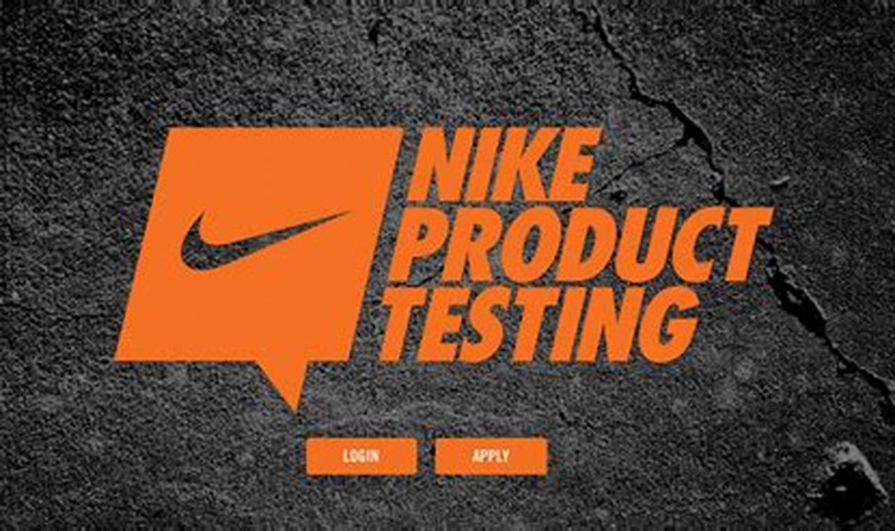 Nike Tester Program 2024