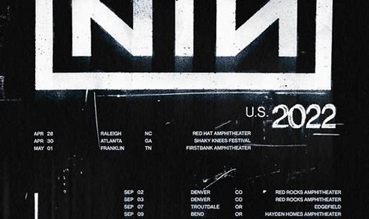 Nine Inch Nails Concerts 2024