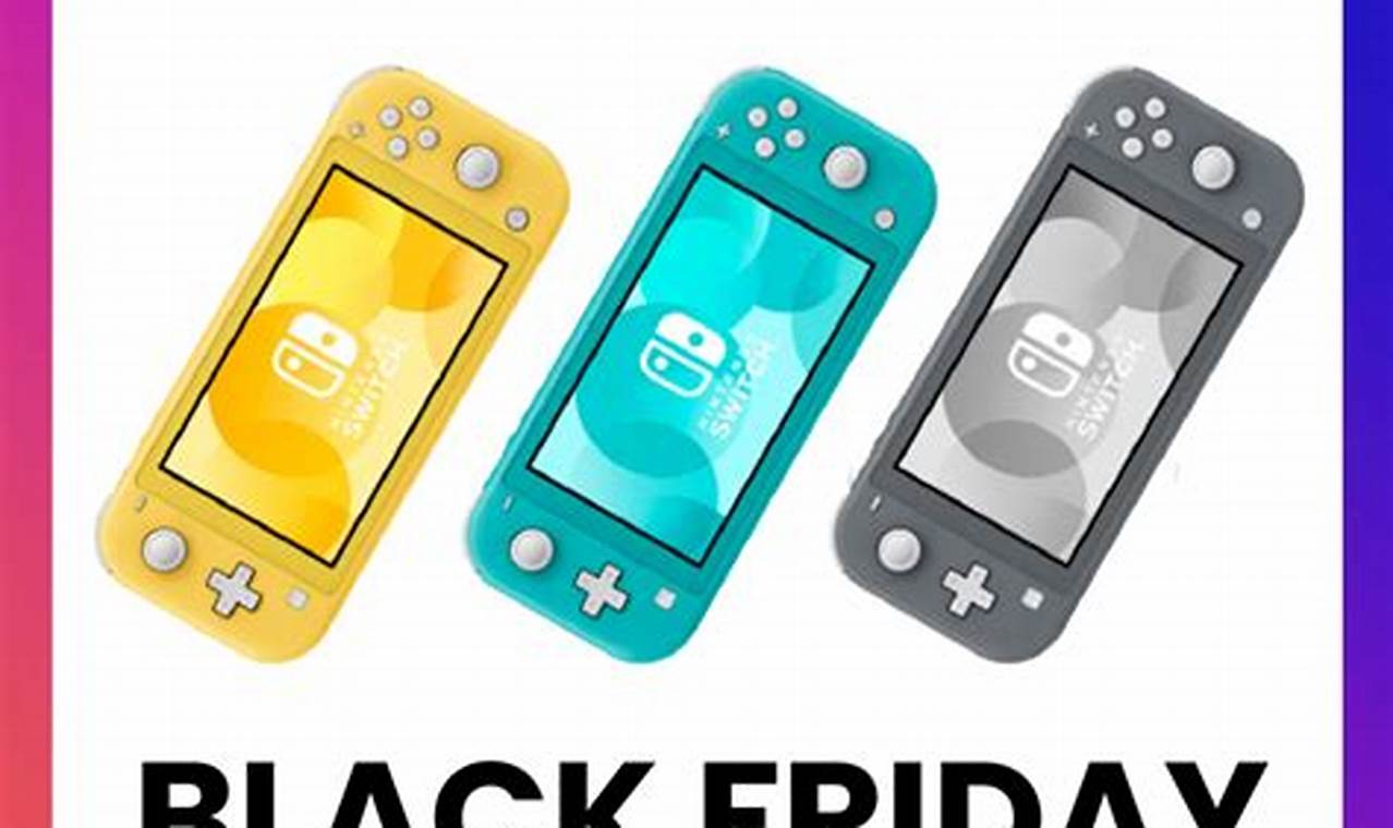 Nintendo Switch Lite Black Friday 2024