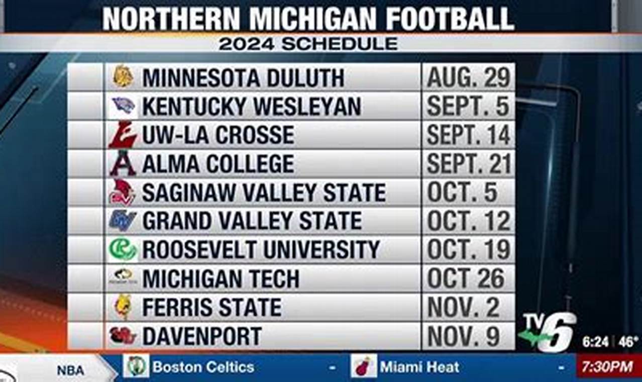 Nmu Football Schedule 2024