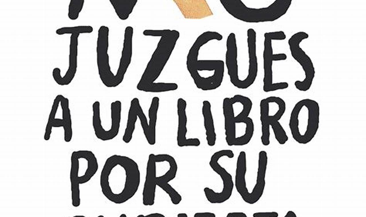 No Juzgues Un Libro Por Su Portada Pelicula Completa